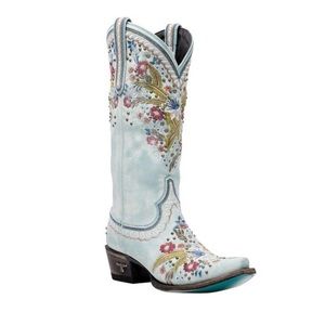 Lane Chloe Boots in Dusty Turquoise
